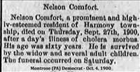 Comfort, Nelson